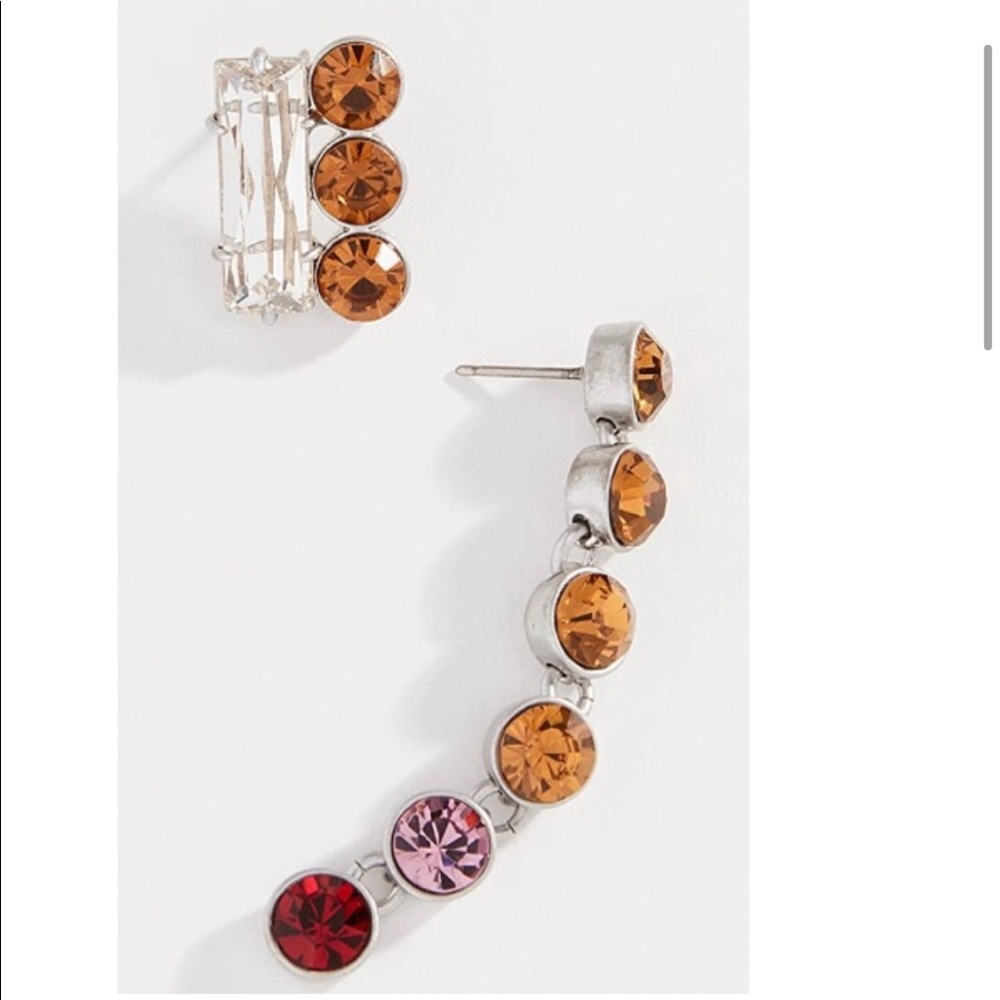 NWT For Love and Lemons Cleo Mismatched Earrings Jewelry FL&L